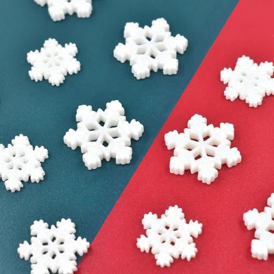 China Other New Resin Christmas Glitter Snowflake Christmas Decoration Resin Crafts for sale