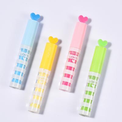 China Creative fiber stamp pen highlighter pen color pen highlighter set for sale