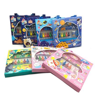 China Kids Drawing Stationery Cartoon Stationery Gift School Pencil Eraser Pencil Case/Ruler Drawing Set Set For Kids for sale