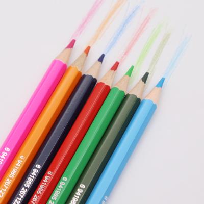 China Student Drawing Pencil Colored Pencil 24pcs Color Pencil Set In Tube 24pcs Color Pencil Paper Set for sale