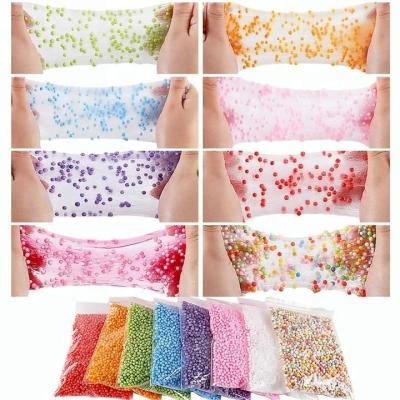 China Children's Toys Bulk To Customize Slime Foam Foam Beads Kit Accessories DIY Craft For Slime Making for sale