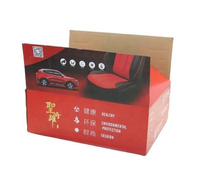 China Recyclable Offset Printing Box Package Folded Corrugated Cardboard Custom Logo Accepted For Packing Blanket Blanket for sale