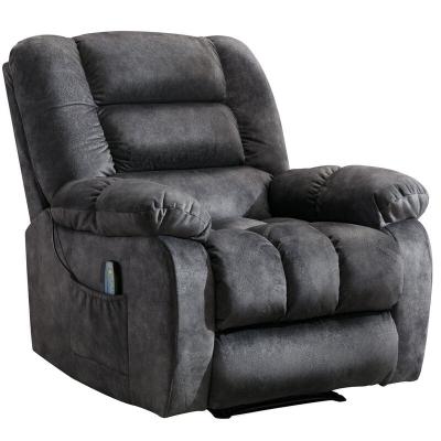 China Massage Rocker Recliner Chair with Vibration Massage and Heat Ergonomic Lounger for Salon with Rocking Function and S for sale