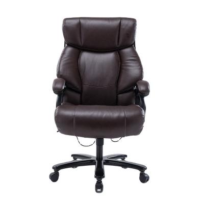 China (Size) China Manufacturer Adjustable PU Leather Swivel Executive Office Chair for Office Furniture for sale