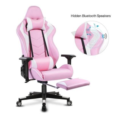 China High Back Massage Gaming Chair PC Office Chair Racing Computer Chair Task PU Office Chair for sale