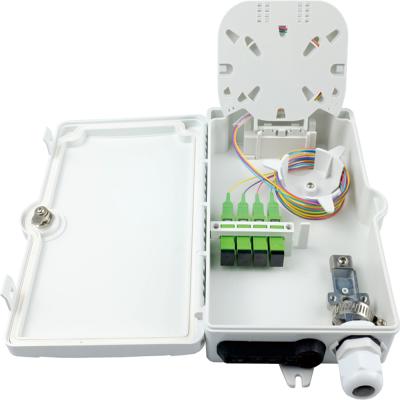 China Outdoor FTTH Access FTTH IP65 Fiber Optic Termination Box for sale