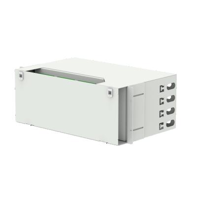 China FTTX 12-96 Cores Rotating Type 19 Inch Patch Panel Optical Distribution Frame for sale
