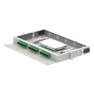 China FTTX 19 inch patch panel optical distribution view for sale