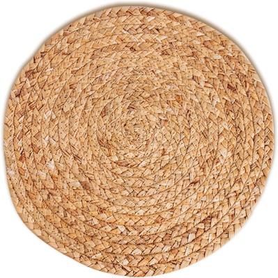 China Best Homeplus 2022 Tour Water Hyacinth Woven Heatproof Dish Cup Viable Around Woven Place Mat Pads Dining Pot Table Pads for sale