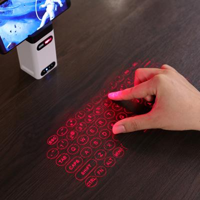 China Projection Wireless Wireless Keyboard BT Laser Virtual Keyboard and Mouse Function for Laptop Smartphone Keyboard Projector for sale