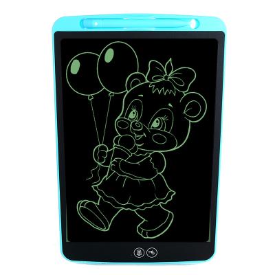 China Movable Sheets 12 Inch Graphics Drawing LCD Writing Tablet Board Kids Erasable Message Tablet Notepad Notepad with Pen for sale