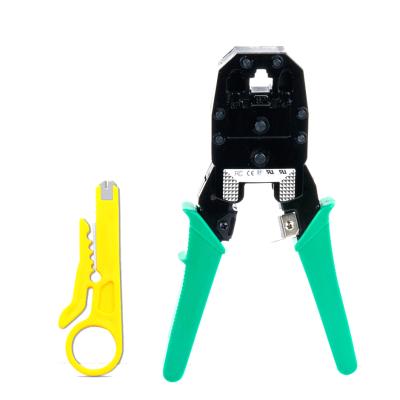 China Portable All-in-One Modular Pliers Stripper LAN Data Cable Crimper Pliers Cutter for RJ45 RJ11 CAT5e CAT6 6P8P4P Computer Assembly Tools for sale