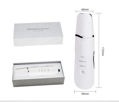 China Best Cheapest Price DEEP CLEANING Face Skin Peeling USB Chargeable Ultrasonic Skin Scrubber Machine For Home Use for sale