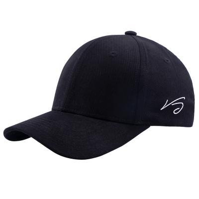 China Hearsing BSCI Outdoor Men's Custom Fitted Hats COMMON Loose Cotton Black White Baseball Cap Plain for sale