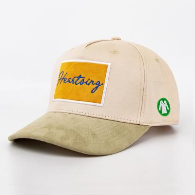 China COMMON logo two tone high quality outdoor organic cotton embroidery custom baseball cap for sale