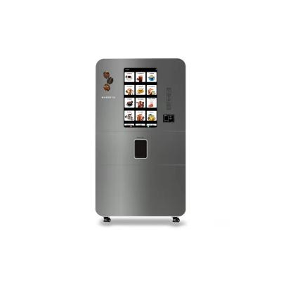 China Galvanized Steel Plate + Tempered Glass Coffee Vending Machine Commercial Coffee Vending Machine Over 10 Hot Beverage Flavors for sale