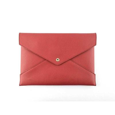 China PU Leather Wrap Leather Clutch With Snap Front Flap for sale