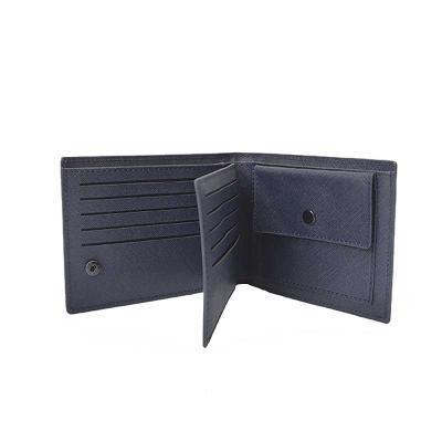 China Classic Daily Used PU Leather Custom Mens Wallets Your Logo RFID Blocking Slim Minimalist Wallet For Men for sale