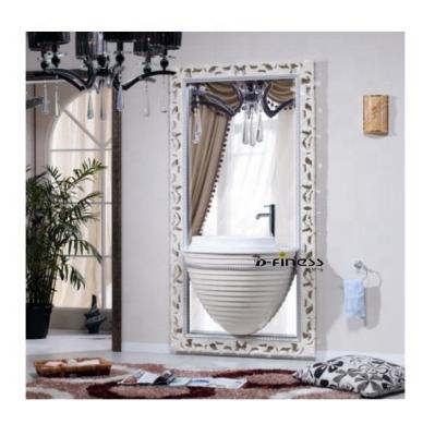 China Environmental Friendly Arabic Stylish Bathroom Cabinet Luxury Furniture With Large Mirror Wall Mounted Bathroom Vanity Cabinet for sale