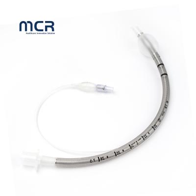 China Endotracheal Tube Reinforced ET Tube PVC ETT Medical Equipment for sale