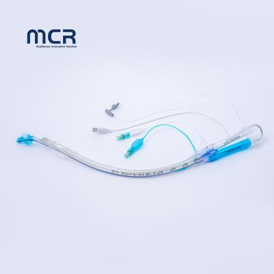 China Video Hospital Equipment Medical PVC Double Lumen Endotracheal Tube for sale