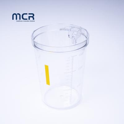 Κίνα Medical Grade Material Suction Canister With Suction Liner προς πώληση