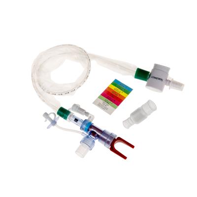 China Disposable Closed Suction Catheter L Type 72H Automatic Flushing for sale