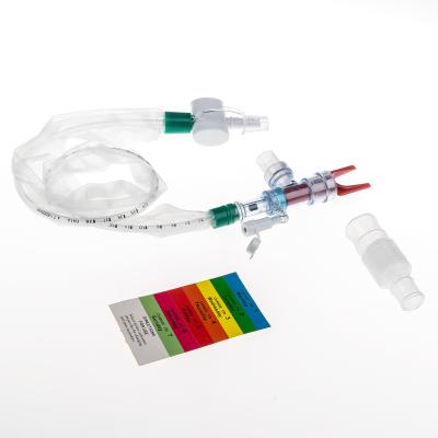 中国 消費可能なポリ塩化ビニールのEndotracheal閉システムの吸引のカテーテル14Fr 販売のため