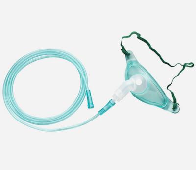 China Het Masker van pvc Tracheostomy met Buizenstelsel voor Geduldig Comfort Te koop