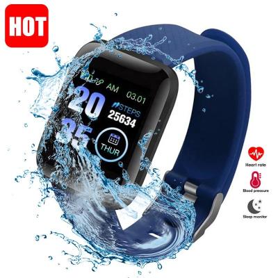 China Most Popular 2020 Smart Watch 2020 Touch Screen Fitness Tracker Heart Rate Monitor Led Wrist Band Smart Watch Band for sale