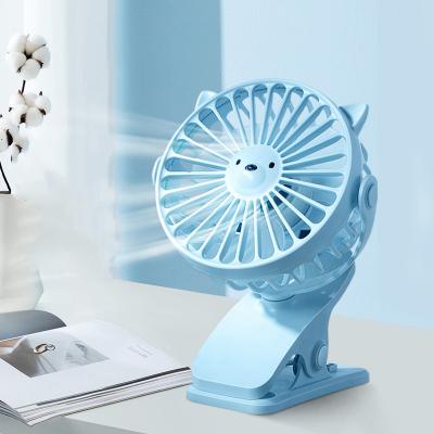 China Bestselling Humidification Fan Mini USB Fan Small Fan Handheld Clip Desktop Silent Desktop Portable for sale