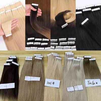 China Quality Choice Silky Straight Wave Tape In Hair Extensions Hair Extensions Tape In Hair 100% Hair Extensions for sale