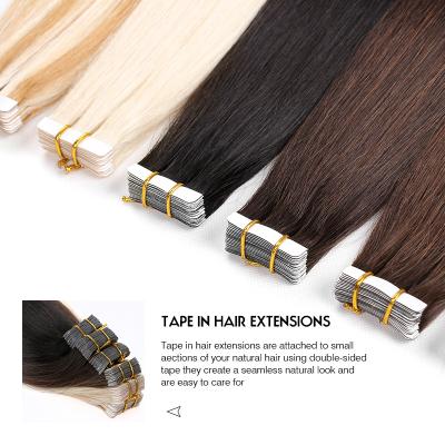 China Silky Straight Wave Most Popular Remy Hair Extension Invisible Tape In Hair Extension Tape In Hair Extensions for sale