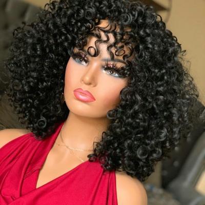 China 100% Hot Bob Wigs Human Hair Lace Front Curly Lace Frontal Hair Beauty Hair Factory Hot Sale Curly Curly Wigs For Woman for sale