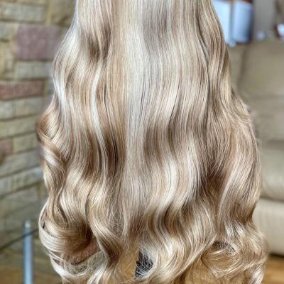 China Fashion Color Body Wavve Blonde Hair Highlight Wig Brazilian Hair Wholesale Wigs Lace Front Lace Front Wigs Ombre Human Hair Blonde for sale