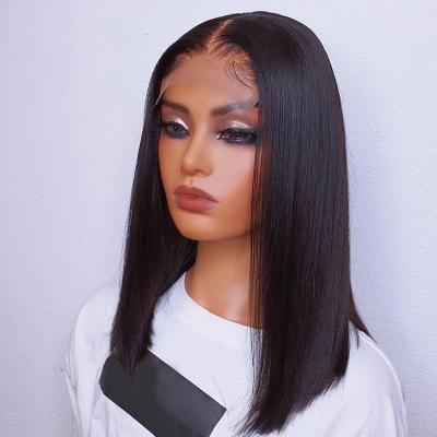 China Directly 150 180 Density HD Full Lace Human Hair Wigs Women Wholesale Brazilian Virgin Hair Lace Front Wig For DHL Transparent Black VIP for sale