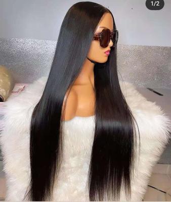 China Silky Straight Wave Brazilian Straight Hair Weave Bundles High Ratio Braided Lace Wig Frontal Wigs Hair Ready To Board Wigs for sale