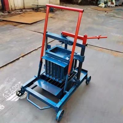 China US Automatic Block Machine Small Mobile Diesel Hollow Cement Brick Block Making Machine for sale