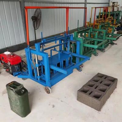 China Diesel Hollow Brick Soil Cement Construction Machine Fly Ash Brick Maker Machine Te koop