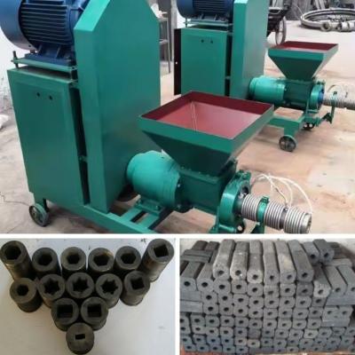 China Cinquefoil Briquette Shape Coconut Shell Sawdust Coal Powder Charcoal Extruder Machine for sale