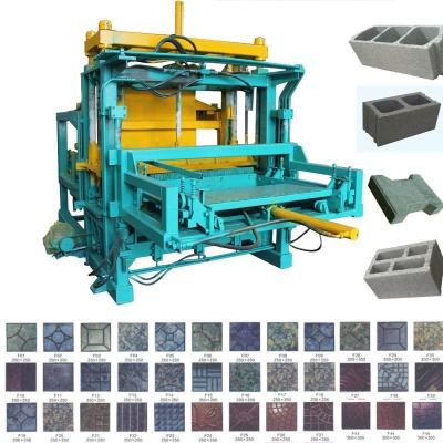 China Affordable Building Construction Vibration Molding Cement Hollow Brick Making Machine for sale