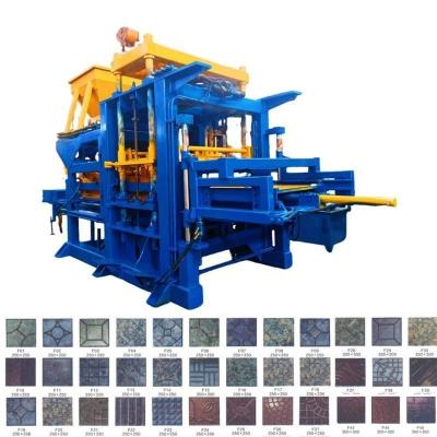 China Customized Diesel Engine Type Hollow Solid Pavement Cement Concrete Block Machine for sale