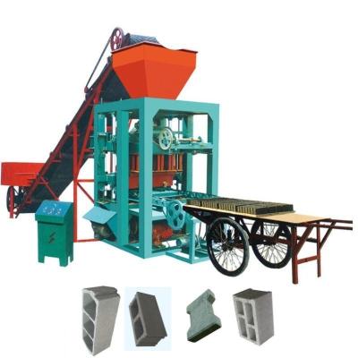 China Block Making Machine for Mobile Pressure Stone Power Diesel Hollow Sand Brick Molding for sale