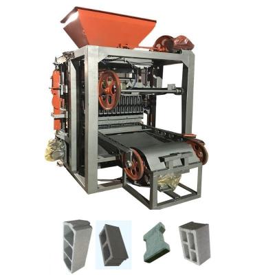 China High Density Vibration Hollow Solid Concrete Cement Paving Interlock Brick Machine for sale