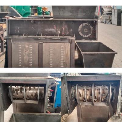 China 18.5-55kw Single-Shaft Shredder for Recycling PP Plastic Barrels Rubber Tubes Blocks for sale