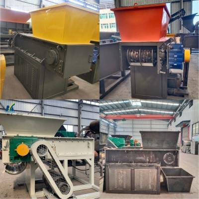 China Single Axis Shredder Rubber Scrap Plastic Bottle Shredding Machine for Initial Payment for sale