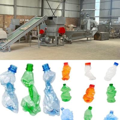 China MCQ-600 HDPE Plastic Recycling Line PE PP Bottle Crusher Recycling Plant Washing Machine for sale