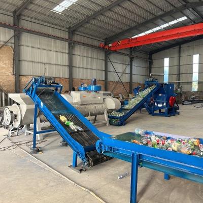 China Small Bottle Washing Machine Convenient Bag Recycling Line EPS Plastic Flakes Washing Line for sale