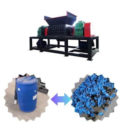 China Plastic Waste Blades Cutting Roll Tire Shredder Crushing Machine Waste Brass Shredder for sale