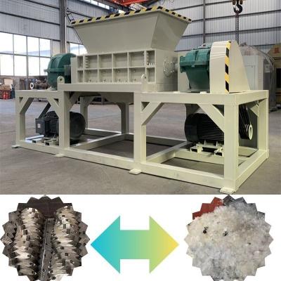 China Low-Noise Old Leather Reflective Film Shredder Machine with Customized Voltage for sale